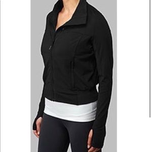 Lululemon get started grey jacket size 6
